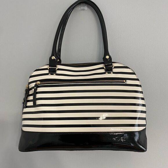 Kate Spade Striped Purse  - Picture 2 of 10